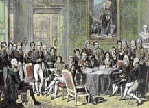 Congress of Vienna: Meeting was run by Conservatives who believed in Monarchy Conservatives opposed democracy Liberals desired