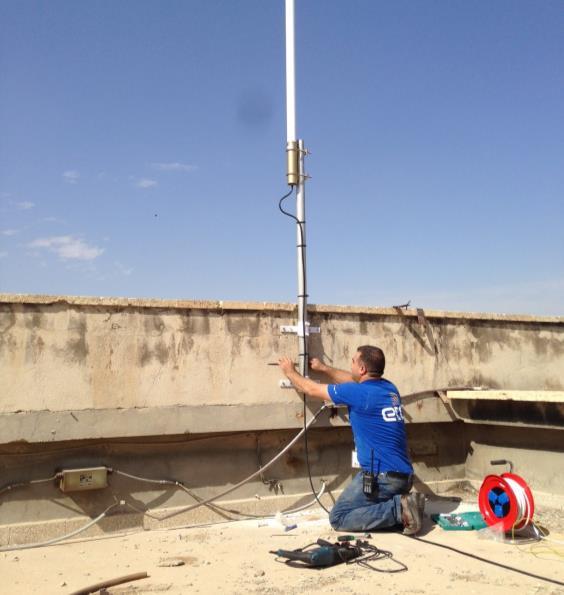 Highlights An Ultra High Frequency (UHF) radio repeater was installed in Reynhanli, Turkey, to provide services to humanitarian organisations recently established there.