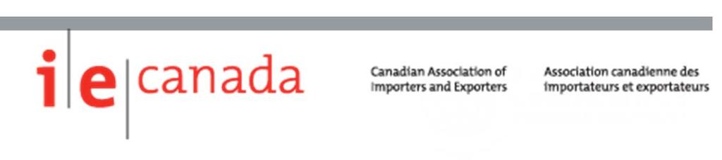 I.E. Canada Controlled Export Webinar Series Session 3 Defence Trade Controls: Canada s Controlled