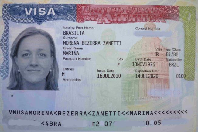 Mexican citizens B1 / B2 combined visa Valid for up to 10 years total / up to 6 months per