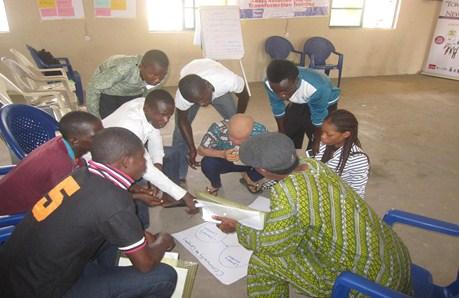 P A G E 2 HIGHLIGHTS: TOMORROW IS A NEW DAY (PHASE II) - BUILDING A PEACE ARCHITECTURE FOR 2015 AND BEYOND Participants practice conflict analysis in group during Advance Conflict Transformation