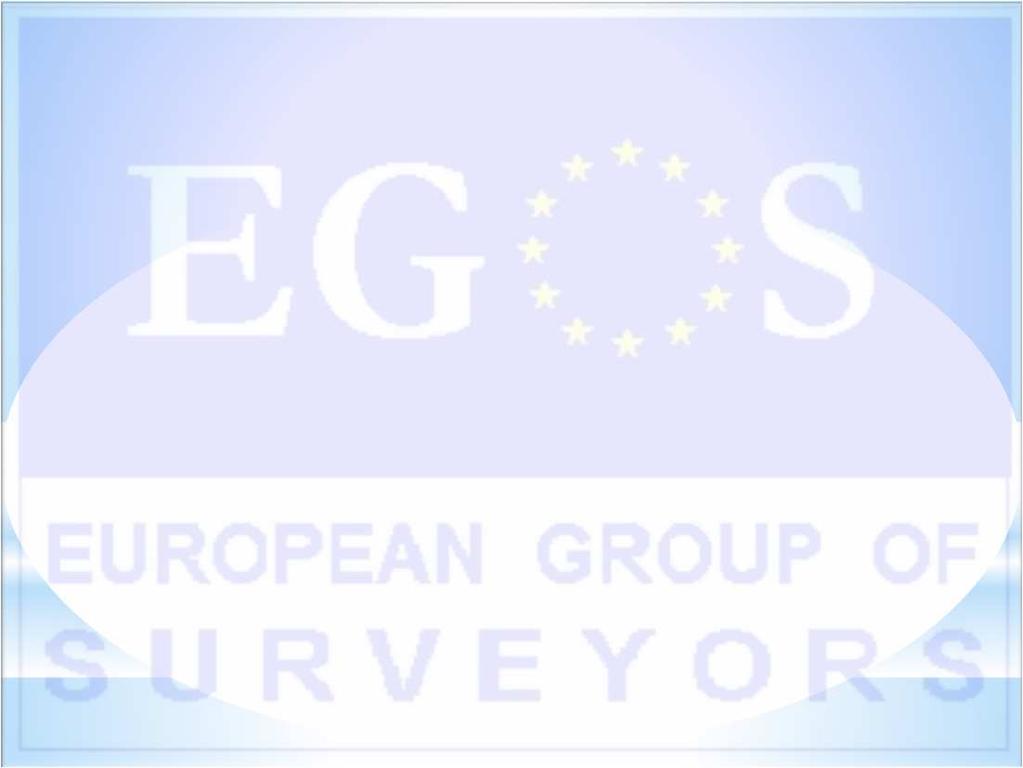 EurGeo ELECTRONIC PROFESSIONAL CARD FOR SURVEYORS Background EGoS created the EurGeo passport system for Surveyors in 1996, which was based upon the EU