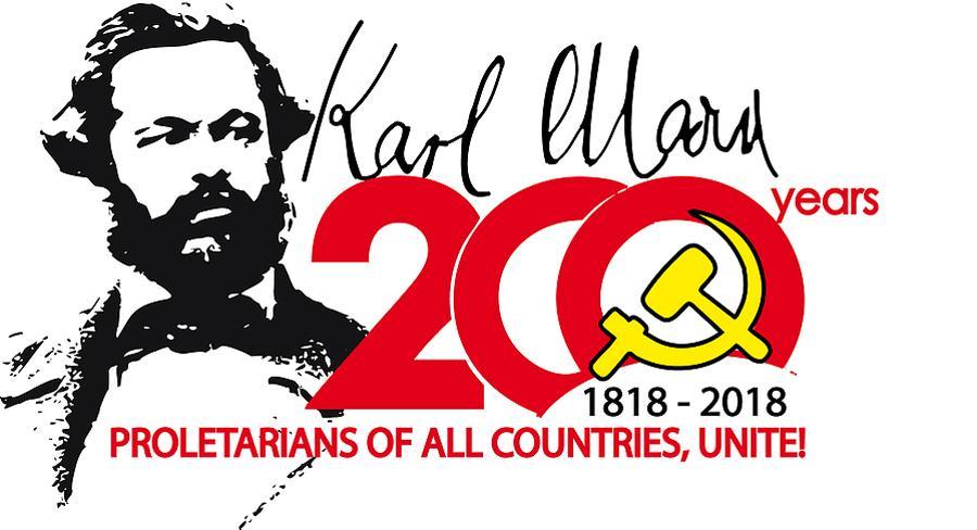 On 1st May 2018 on the 200th anniversary of the birth of Karl Marx, and on the 170th anniversary of the first issue of Il Manifesto of the Communist Party, written by Marx and Engels is the great