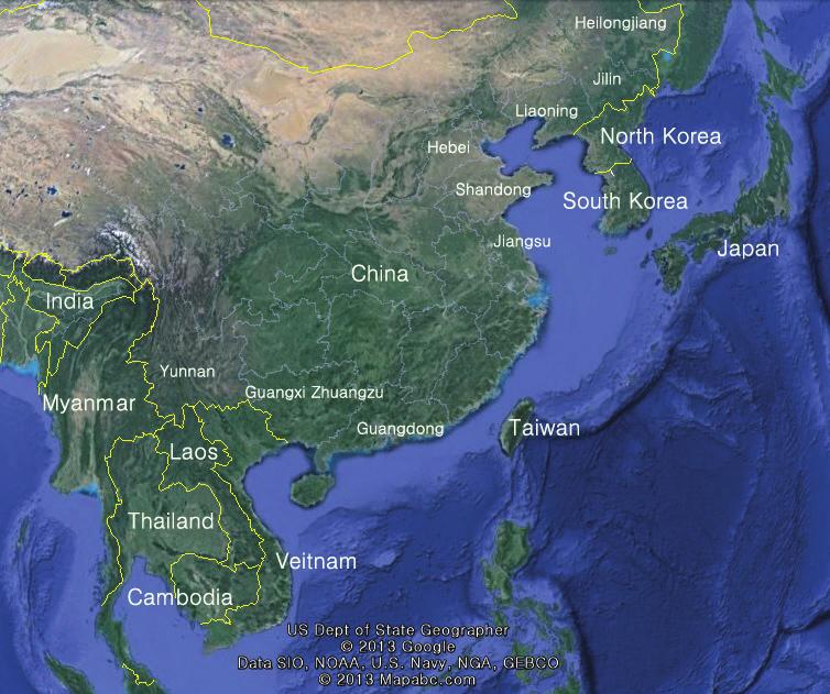 China-Vietnam Trade patterns between Vietnam and China s neighboring provinces to Vietnam were chosen for the purpose of comparison. Yunnan and Guangxi Zhuangzu provinces have borders with Vietnam.