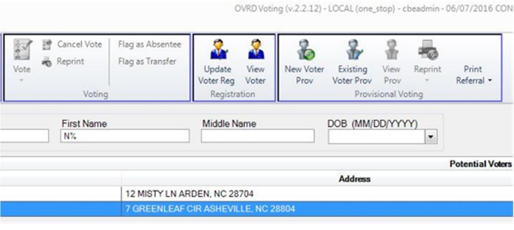 Help Desk Walk-Through: Provisional Voting You re unable to check-in the voter through the standard voting process for one of the following reasons: No Record of Registration Previously Removed