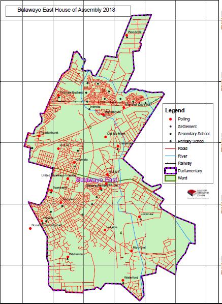 3. Bulawayo East Constituency Constituency Map Constituency Biography This constituency is made up of low-density suburbs which include Mahatshula, Woodsinle, Parklands, Khumalo, and Killarney and