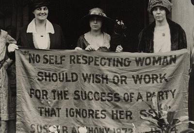 (Iron-jawed Angels) After years of struggle, suffrage was granted to women in 1920 when the 19 th amendment was ratified