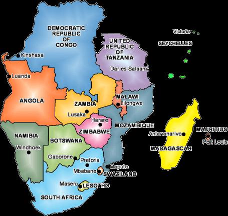 Southern Africa Development Community (SADC) 15 Member States