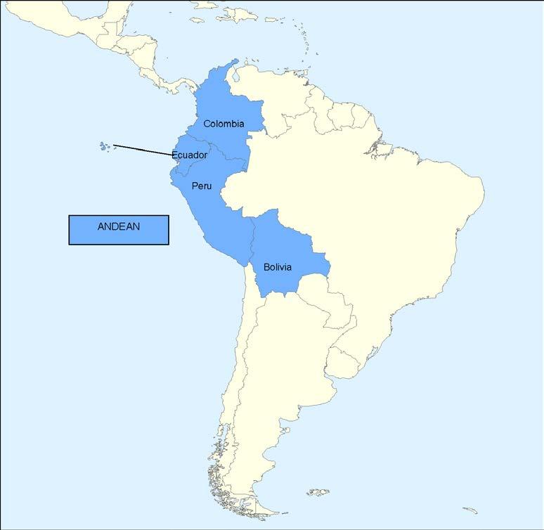 Andean Community of Nations (Andean Pact) 4 Member States Website http://www.comunidadandina.