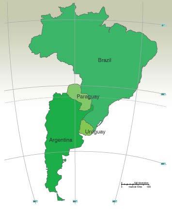 Southern Common Market (MERCOSUR) 4 Member States Argentina, Brazil, Paraguay, Uruguay 6