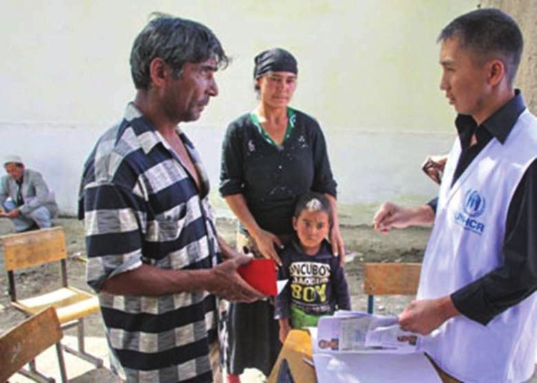 NEWS AND VIEWS UNHCR project helps ethnic minority in Fergana Valley get Kyrgyz nationality This article is an adapted version of a UNHCR news story 5 DECEMBER 2013 JANY-KYSHTAK, December 2013 The