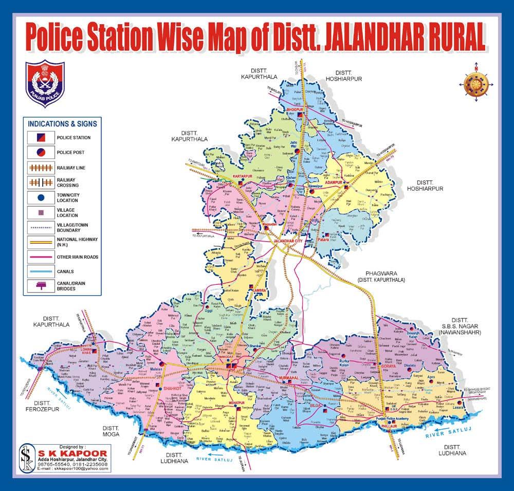 93 4.5.2 JALANDHAR RURAL POLICE Jalandhar Rural Police came into existence on Feb 15, 2010. As shown in figure 4.
