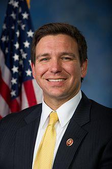 Endorsement of Ron DeSantis (R) Currently the Congressman for FL s 6 th District. Won the Republican primary for Governor on August 28, 2018, defeating Agricultural Commissioner Adam Putnam.