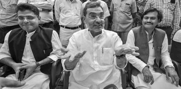 nion Minister and Rashtriya Lok USamta Party (RLSP) chief Upendra Kushwaha on Tuesday hinted that he may continue to sail with the National Democratic Alliance (NDA) by saying he was ready to
