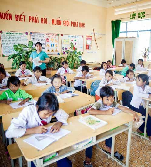 DELIVERING AS ONE 48 EDUCATION Viet Nam is known internationally as an education sector success story, having achieved universal primary education in 2000 and universal secondary education in 2010.
