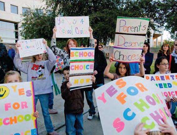 February 2009 in consistent with the Arizona Constitution. The morning of the argument, more than 200 parents and children from across the state rallied on the steps of the court.