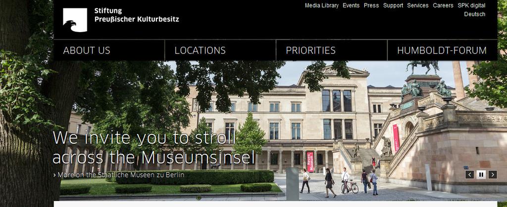 Outreach partnerships -Partnership with the Prussian Cultural Heritage Foundation