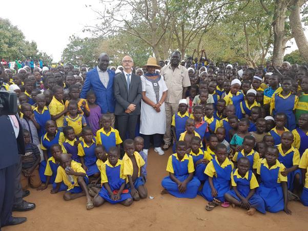 and Sports Tour of Refugee Settlements: 28 th & 29 th August to Yumbe and Arua Districts: The First Lady and Minister of Education and Sports Hon. Janet K.