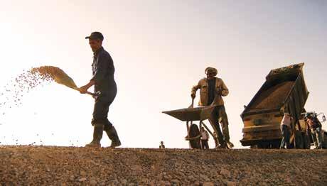 Many millions of dollars flow into road-building contracts in Afghanistan. (USAID photo) entities across Afghanistan with the aim of producing an effective, efficient, transparent procurement system.