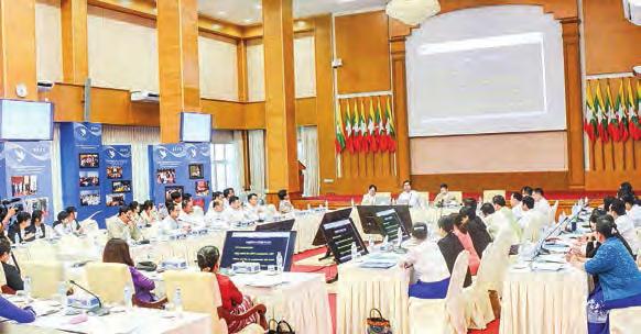The workshop included sessions on Myanmar s peace process, provision of support to enhance awareness over the peace process, federalism, and peace supportive structures.