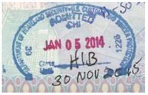 Visa Stamp #2
