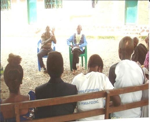 07 July held in Mboko, but this stage was organized in the territory of Uvira in the city of Makobola in Kasenya, for the benefit of local administrators, members of the Barza of dialogue face face