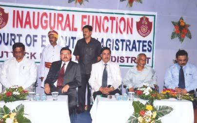K. Sharma, IPS Commissioner of Police attending the Inaugural Function of the Court of Executive Magistrate at Cuttack on 20.06.2009