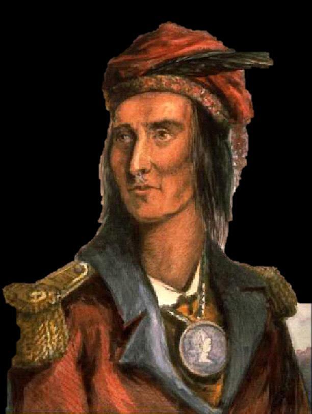 Tecumseh was the Shawnee chief who believed that the only way for Native Americans to protect their homeland