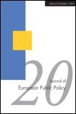 Journal of European Public Policy ISSN: 1350-1763 (Print)