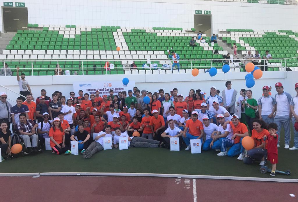 Football Federation and the Sports Club of People with Disabilities of Turkmenistan to mark the International Day of Families, that is observed worldwide on the 15th of May every year.