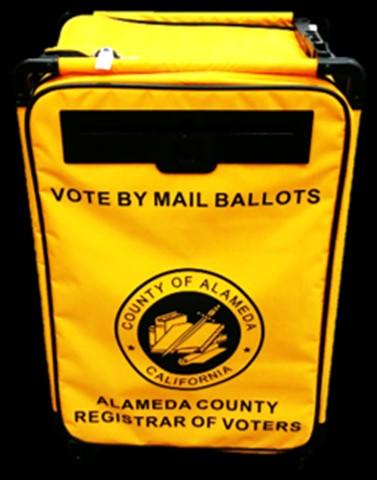 1 st Voter Procedures (cont d) 1 st Voter confirms Yellow Vote by Mail Ballots Trolley is empty.