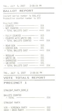 attached Scanner Vote Totals Report ST R P