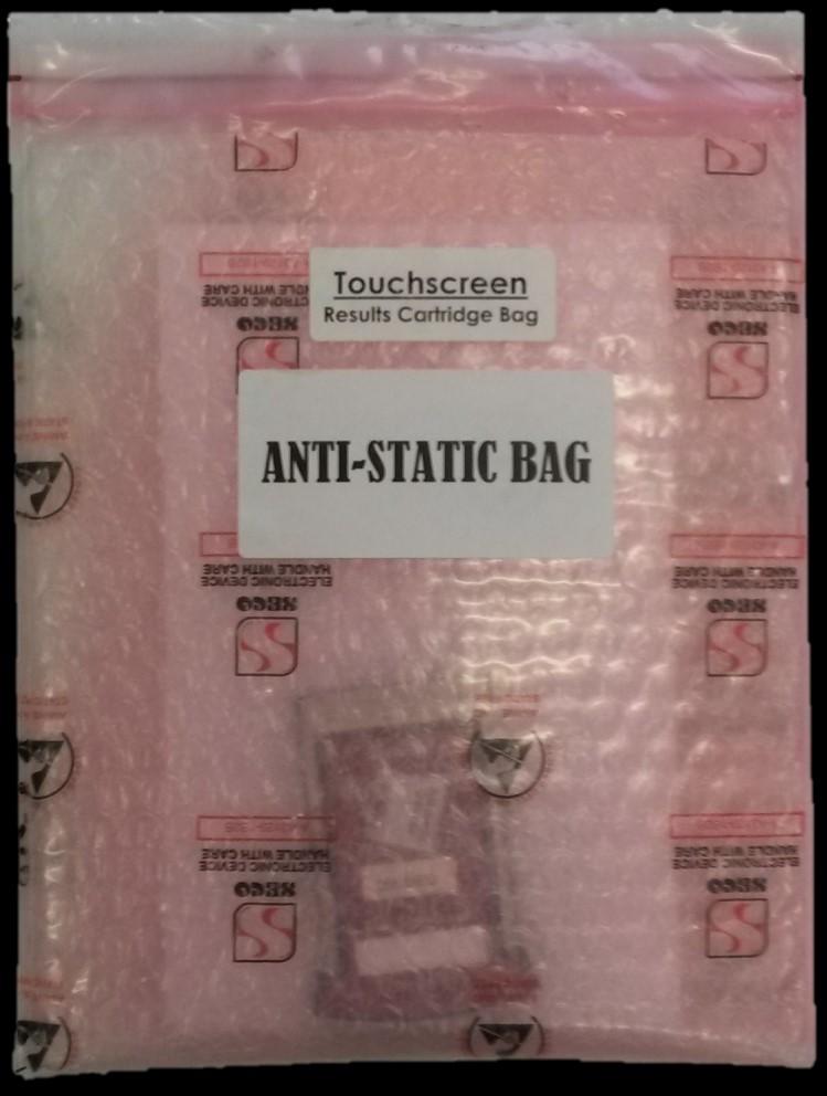 Packing Touchscreen Pink Anti-Static Bag Touchscreen Pink