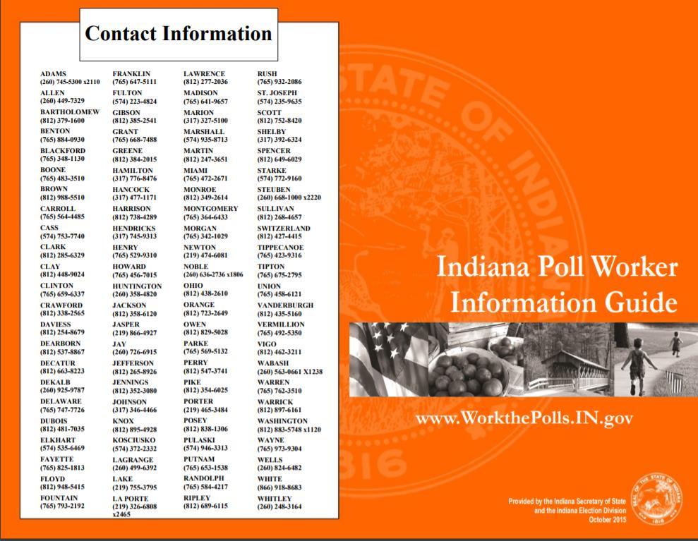 Figure 1: Contact Info to Apply for Poll