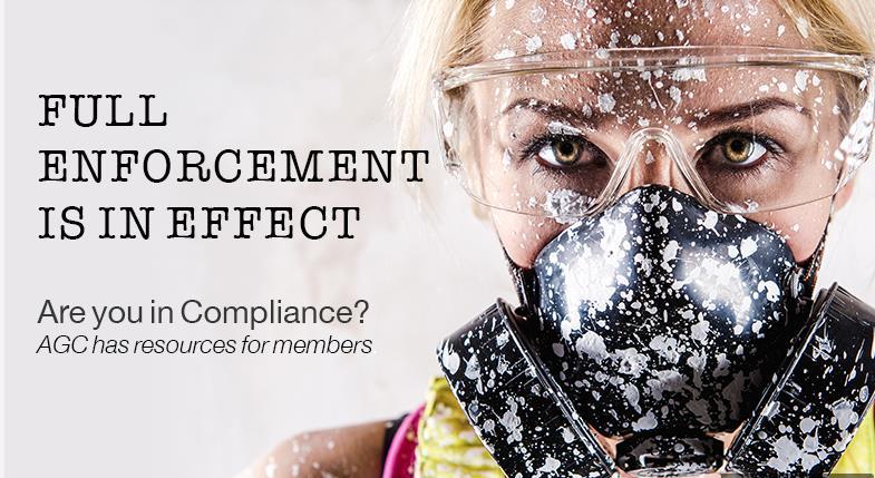 Important Regulations for Federal Contractors 1. OSHA Silica Standards Webinar: Available now 2.