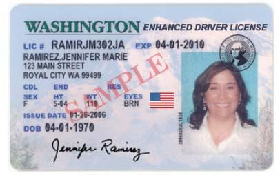 Enhanced Driver s License (EDL) Requirements Denotes identity and citizenship.