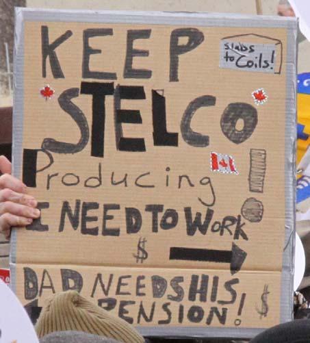 During the course of the hearing, the lawyer for U.S. Steel made it very clear that the monopoly does not want to discuss its wrecking of Stelco since its purchase in 2007.