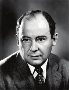 Neumann (1928, minimax theorem) Von Neumann and