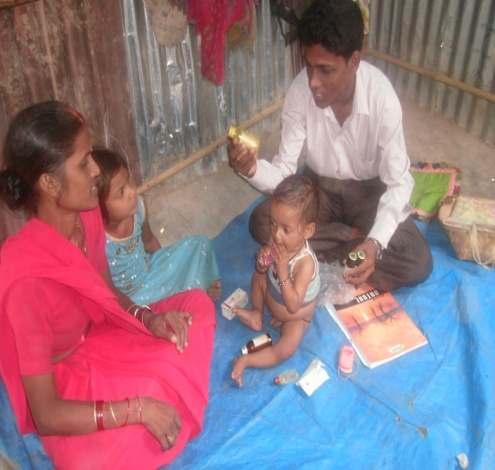 In 2010, 4,632 families were reached by Mumbai