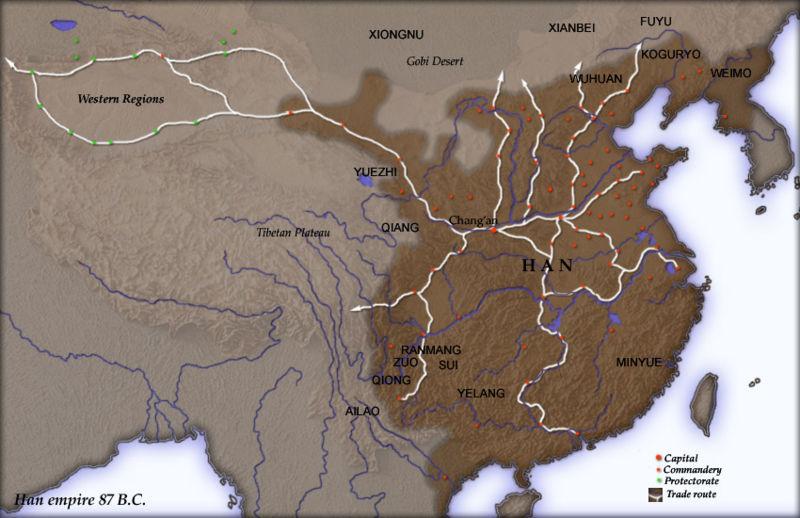 The Han Dynasty Civil disorder brings down Qin dynasty 207 BCE Liu Bang forms new dynasty: