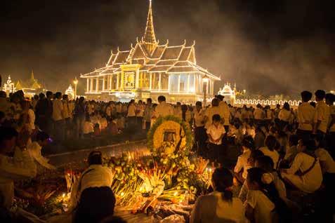 BOUNG SOUNG: CAMBODIA MOURNS ITS KING For months,