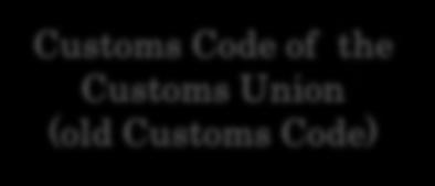 Customs Code of the Eurasian Economic Union
