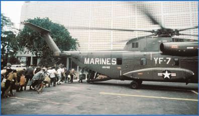 War Gulf of Thailand Saigon Mekong Delta 10 N 110 E 10 1975 Evacuation of