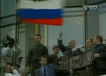 A Blunder If Gorbachev had joined the crowds and thanked Yeltsin for his support, he could have regained a