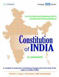 Book Title:-Constitution of India Author :-M.