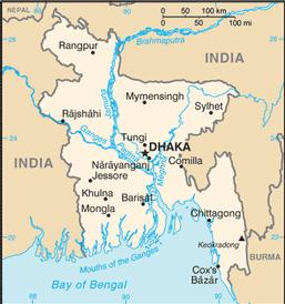Bangladesh Overview 160 million people in 57,000 sq. miles Population density 2,500/sq.