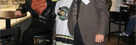 While at the dinner, you can bid on this inaugural ECHL Mallard s autographed jersey during the silent auction.