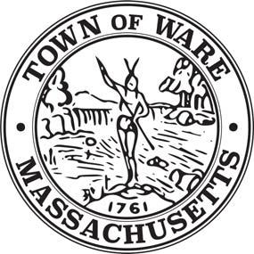 TOWN OF WARE Planning & Community Development 126 Main Street, Ware, Massachusetts 01082 t. 413.967.9648 ext. 186 f. 413.967.9642 pcd@townofware.