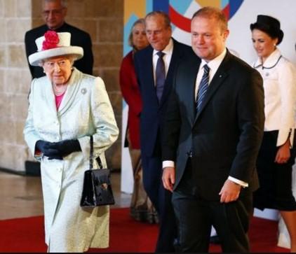 The Queen said that Malta was one of the small states of the Commonwealth and a reminder