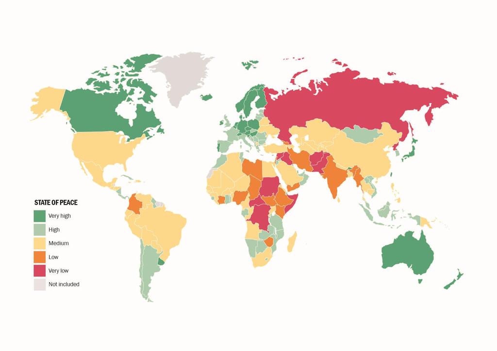 The Global Peace Index (GPI) the world s